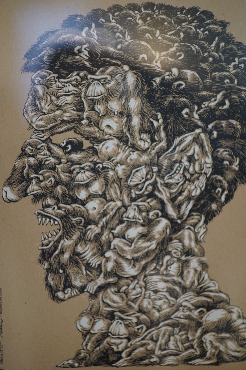 مدينة السليمانية تحتضن اول معرض للفن المعاصر – تصوير: ابراهيم فتاح